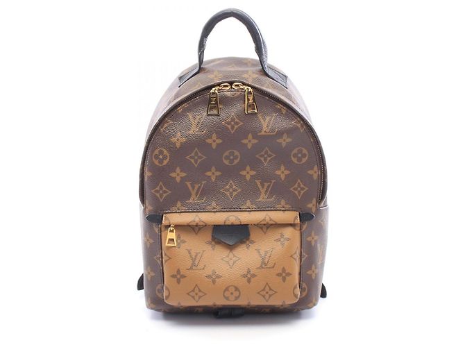 Zaino Louis Vuitton Palm Springs PM Marrone Beige