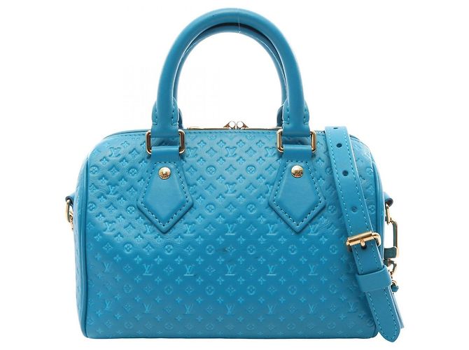 Bolsa Louis Vuitton Speedy Bandoulière 20 Azul