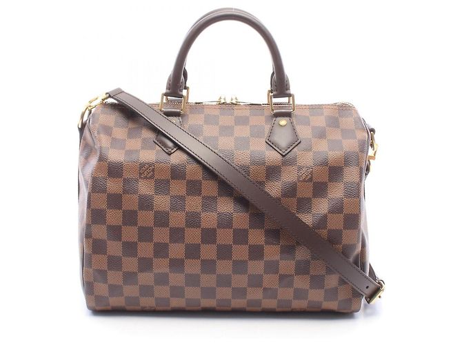 Bolsa Louis Vuitton Speedy Bandoulière 30 Marrom