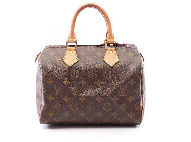 Borsa Louis Vuitton Speedy 25 Marrone