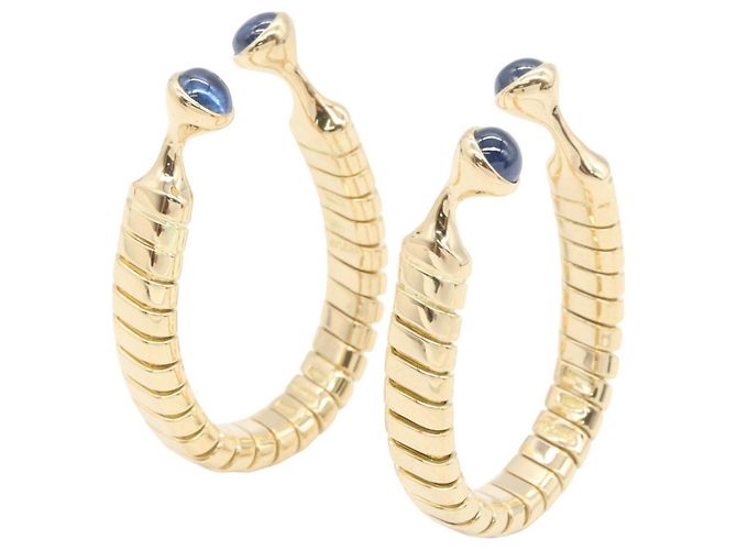 Bulgari Gemelli Bvlgari Tubogas Zaffiro Blu D'oro