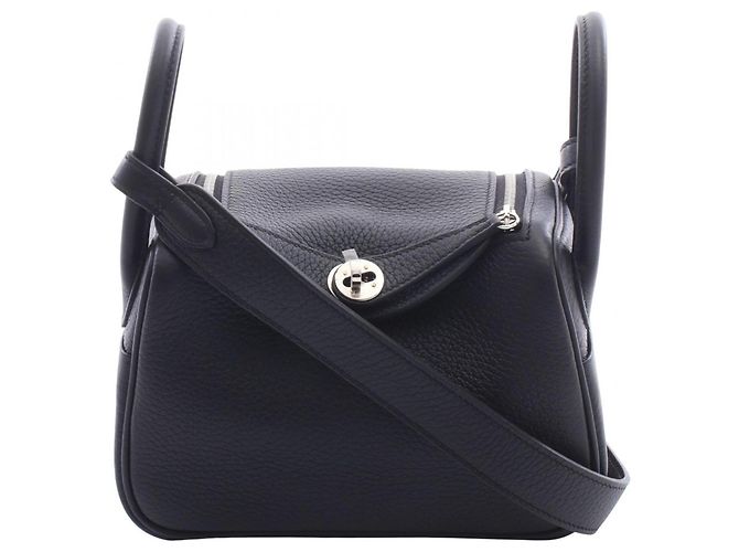 Sac à épaule Hermès Lindy Mini Noir