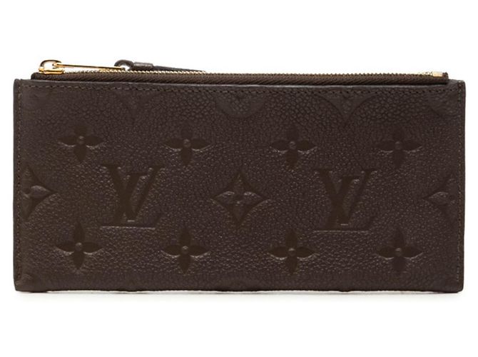 Louis Vuitton Monogram Empreinte Coin Case Brown