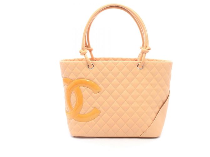 Borsa tote Chanel Cambon Line Beige