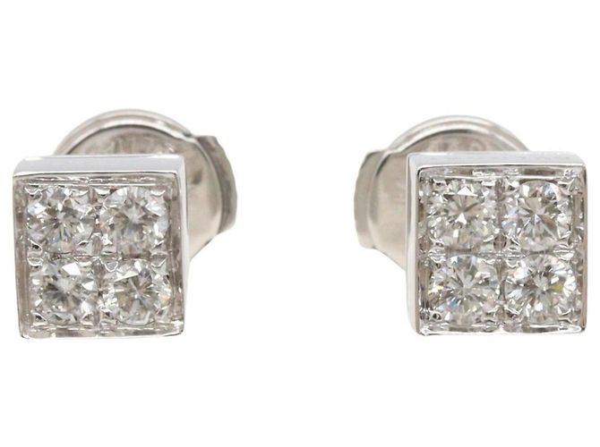 Bulgari Orecchini Bvlgari Lucia Diamond Argento