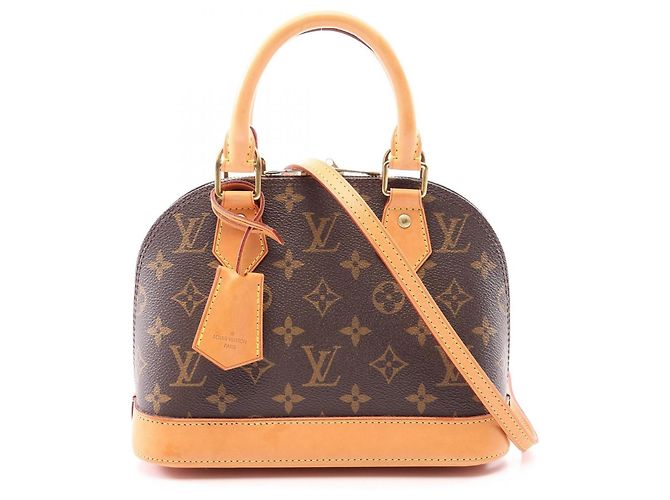 Sac à main 2-Way Louis Vuitton Alma BB Marron