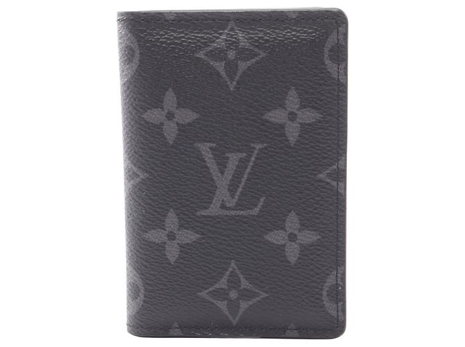 Organizer Louis Vuitton Monogram Eclipse Card Case Negro
