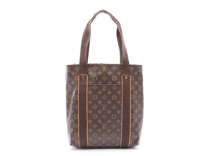 Louis Vuitton Cabas Bobour Tote Bag Braun