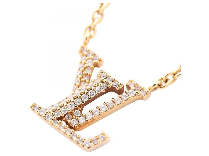 Louis Vuitton LOUIS VUITTON Collana LV Iconic Necklace D'oro