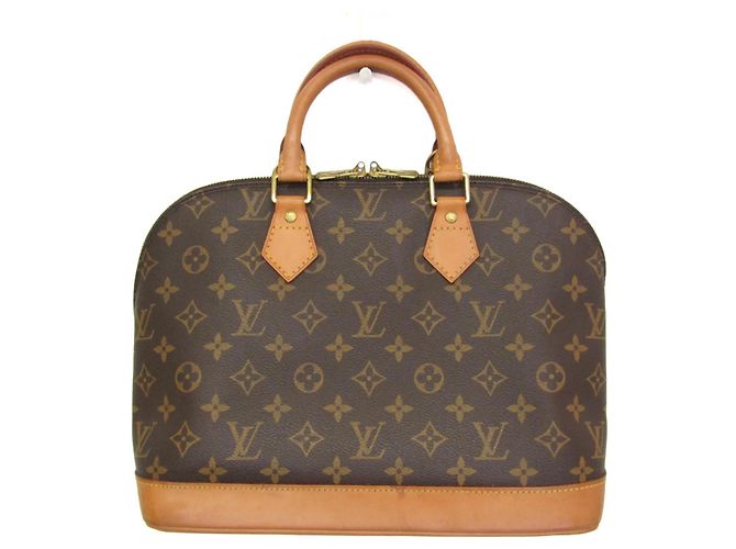 Louis Vuitton Alma Monogram PM Castaño