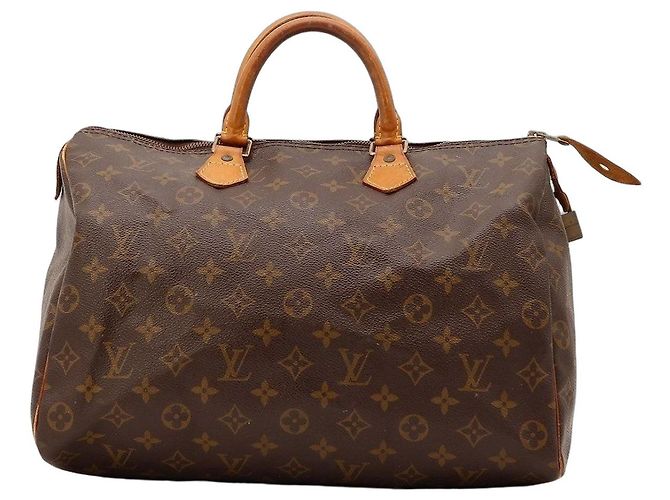 Sac à main Louis Vuitton Speedy 30 Monogram Canvas Marron Monogramme