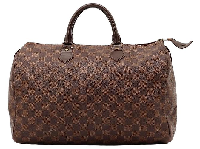 Bolsa de mão Louis Vuitton Speedy 30 Monogram Canvas Marrom Monograma