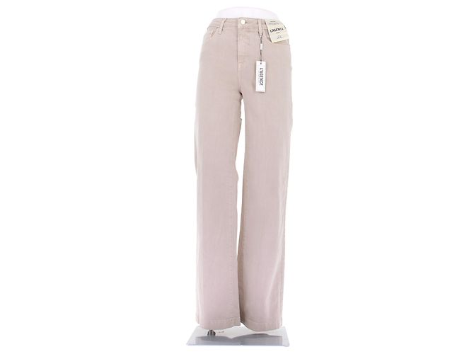 Jeans L'Agence Beige in Cotone Taglia 26