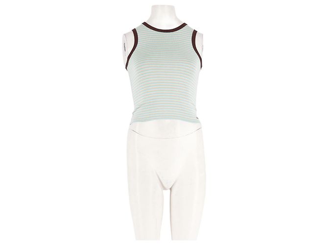 Autre Marque ADANOLA Blue Fitted Top