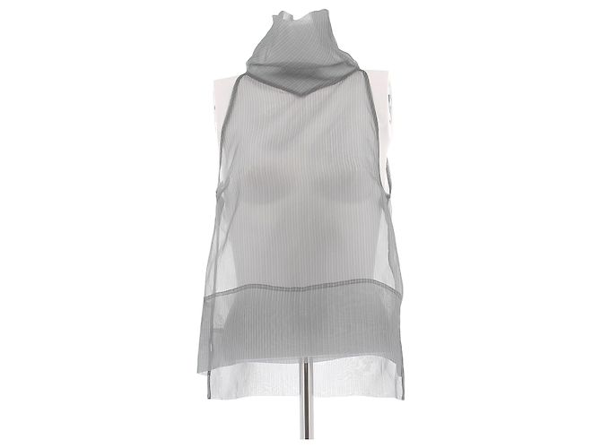Rat & Boa Top transparente gris Amber