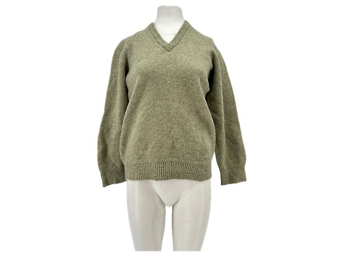 Lemaire Wollpullover Grün