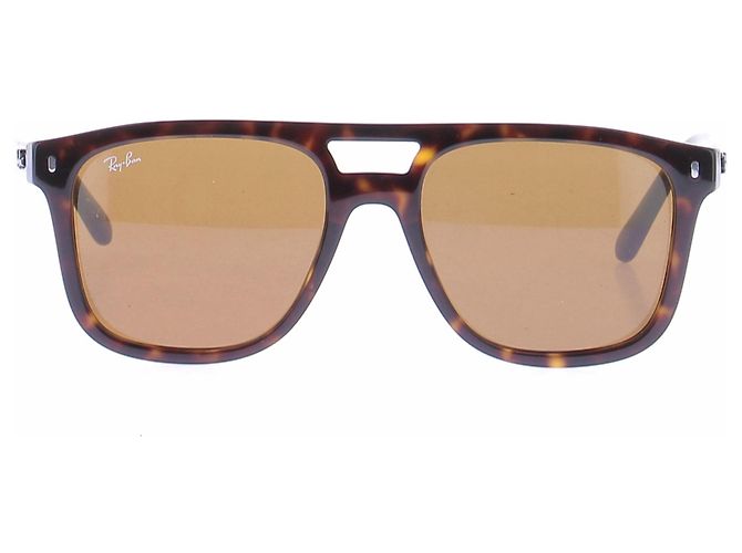 Autre Marque Gafas de sol Ray-Ban Polished Havana Marrones Castaño