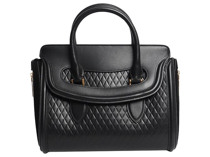 Alexander Mcqueen Bolsa Heroine preta Preto