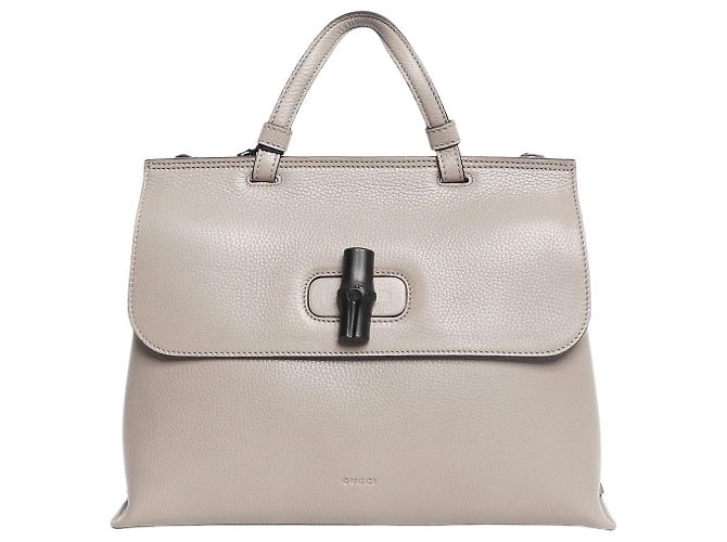 Bamboo Gucci Bolso Daily de bambú gris