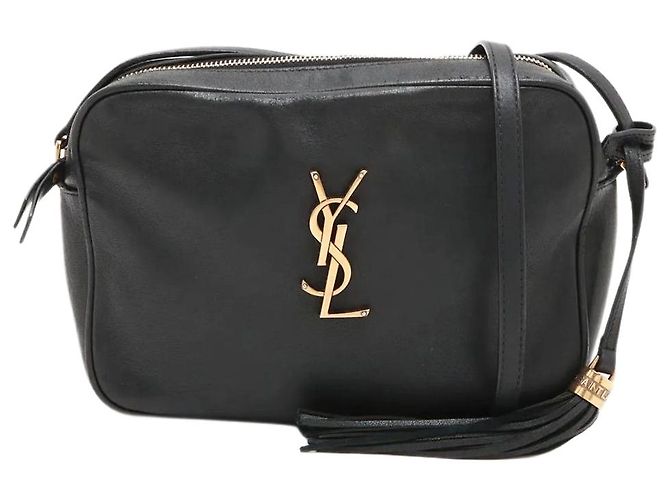 Autre Marque Borsa a tracolla in pelle Roux Paris nera Nero