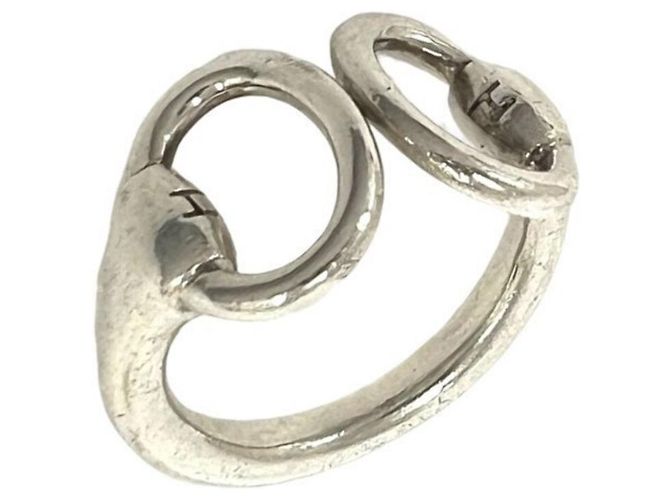 Hermès Hermes Vintage Nausicaä Ring Silber