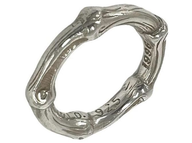 Autre Marque Anello Tiffany Vintage Bamboo in Argento 925