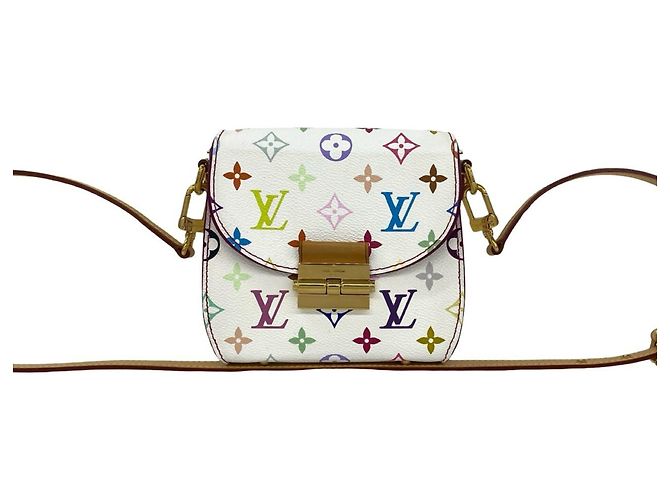 Louis Vuitton Heartbreaker Monogram Multicolor Mini Shoulder Bag Blanc Multicolore
