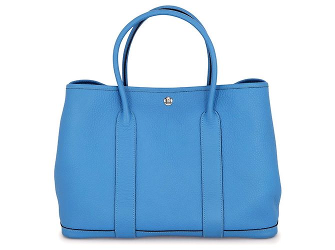 Hermès Sac Cabas Hermes Garden PM Bleu