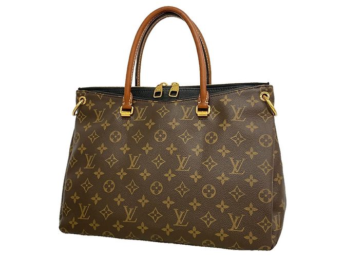 Borsa Louis Vuitton Monogram Pallas Nero