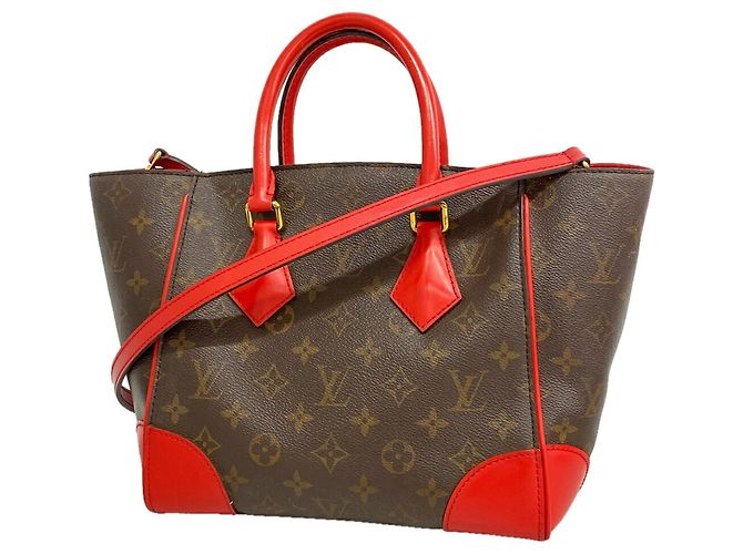 Louis Vuitton Monogram Phoenix PM Handtasche Rot