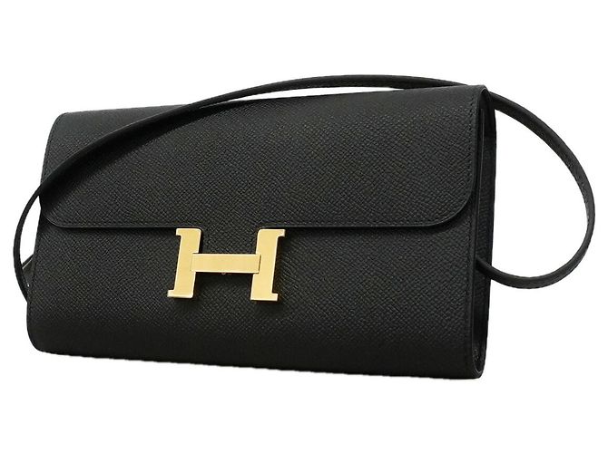 Hermès Portefeuille Hermes Constance Tougo Noir