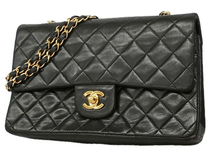 Borsa a tracolla Chanel Matelassé Nero