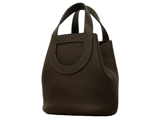 Hermès Bolsa Hermes In the Loop 18 Marrom