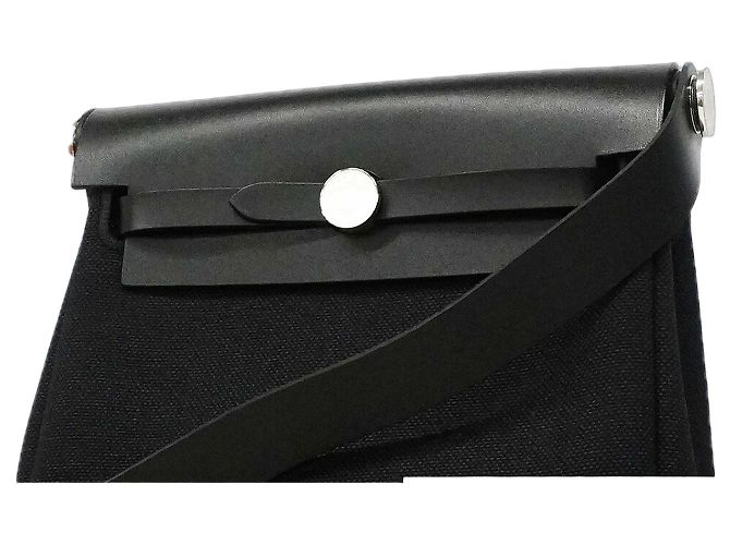 Hermès Borsa a tracolla Hermes Herbag Zip Mini Nero