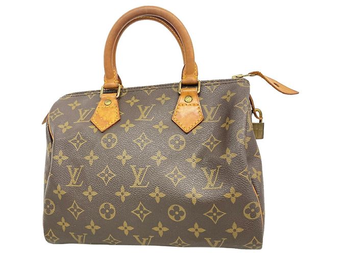 Bolsa Louis Vuitton Monogram Speedy 25 Marrom