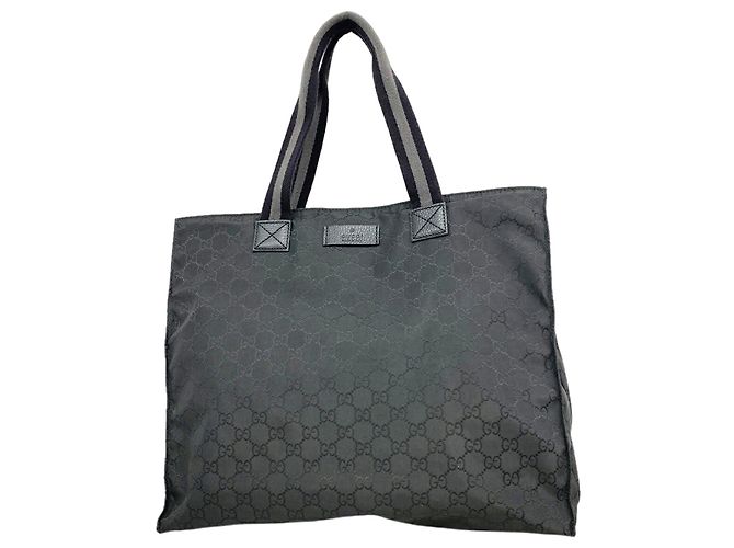 Borsa Tote Gucci GG Nylon Nero