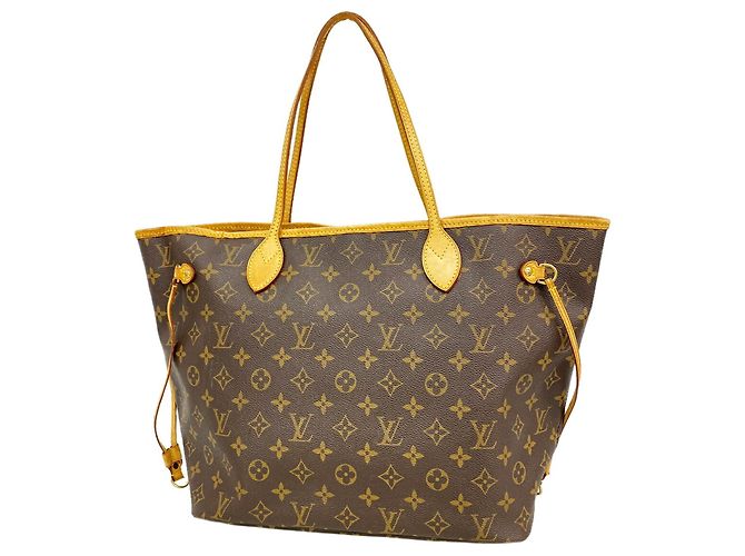 Bolso Tote Louis Vuitton Monogram Neverfull MM Castaño