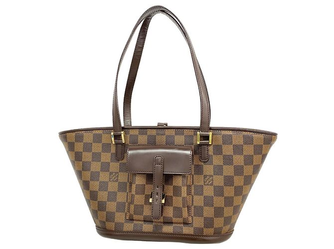 Borsa Louis Vuitton Damier Manosque PM Damier ebene
