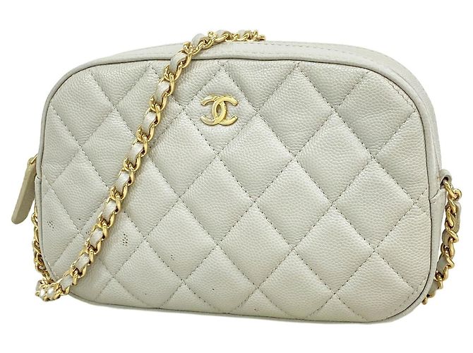 Borsa a tracolla Chanel Matelassé con catena Marrone