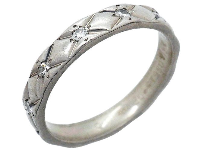 Chanel Matelassé Full Diamond Ring
