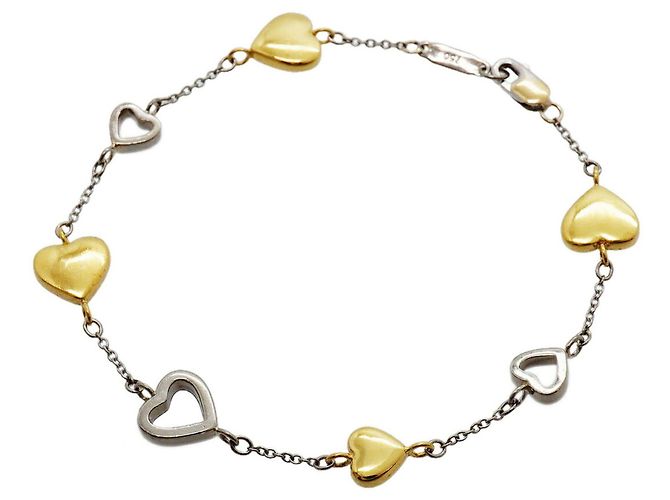 Autre Marque Pulseira com Pingentes Multi-Heart Tiffany & Co.