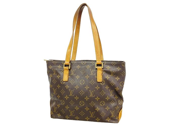 Bolso Tote Cabas Piano Monogram Louis Vuitton Castaño