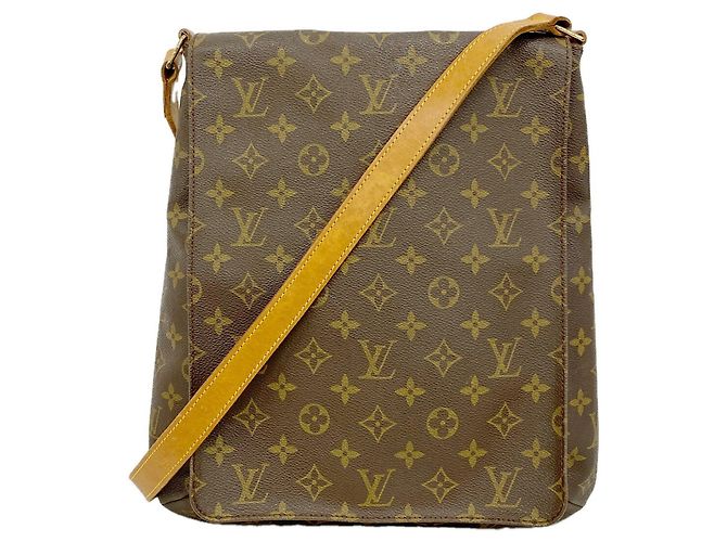 Bolsa de Ombro Louis Vuitton Monogram Musette Marrom