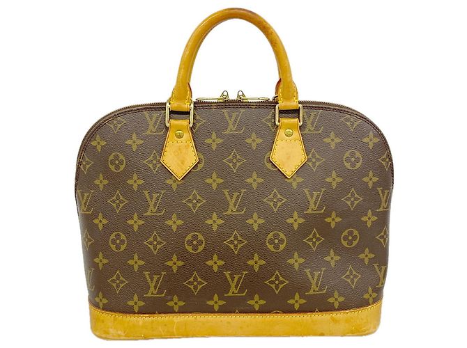 Louis Vuitton Alma Monogram Handtasche M51130 Braun