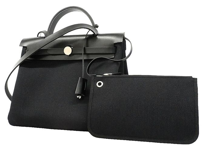 Hermès Sac à main Hermes Herbag Zip PM Noir