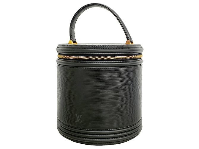 Borsa Louis Vuitton Epi Cannes M48032 Noir Nero