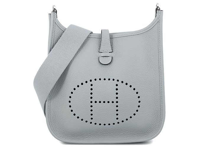 Hermès Bolsa de ombro Hermes Evelyne 3 Marrom