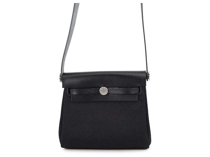 Hermès Sac à épaule Hermes Herbag Zip Mini Black Noir