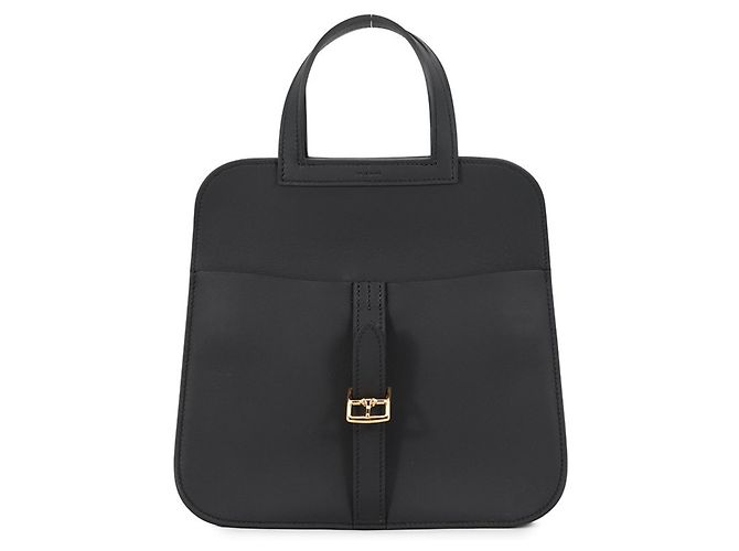 Hermès Borsa Hermes Alzan Mini in pelle Swift nera Nero