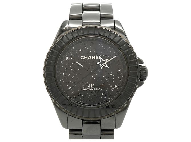 Orologio da uomo Chanel J12 Interstellar Calibro 12.1 H7989 Quadrante nero